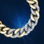 Chiara Ferragni Bracciale Bossy Chain Gradient Argento