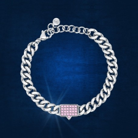 Chiara Ferragni Bracciale Chain like pink