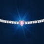 Chiara Ferragni Bracciale Diamond Heart Pink