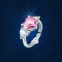 Chiara Ferragni Anello Diamond Heart pink