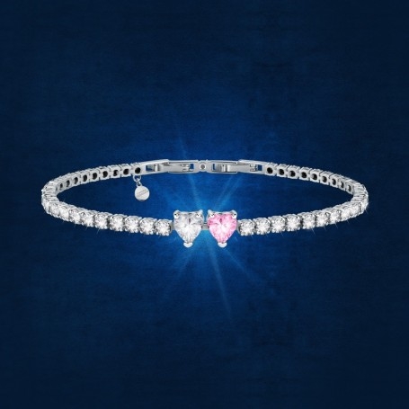 Chiara Ferrgni Bracciale Diamond Heart double