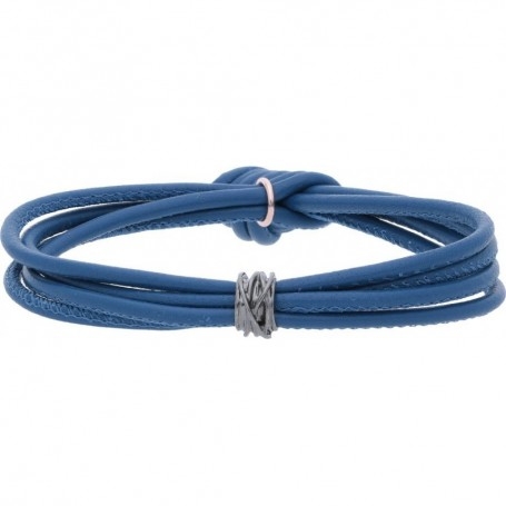 Bracciale Rubinia Gioielli Blu Oro Bianco Brunito