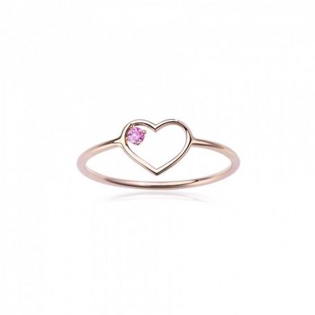 Burato Gioielli Anelli Pink Heart