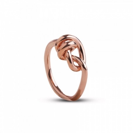 Anello Nodi d'Amore in Oro Rosa 9kt