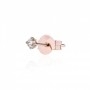 Burato Gioielli White Solitaire Pin M