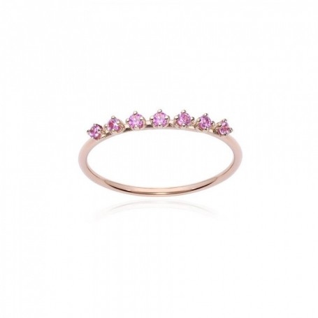 Burato Gioielli Anello Pink Long Solitaire