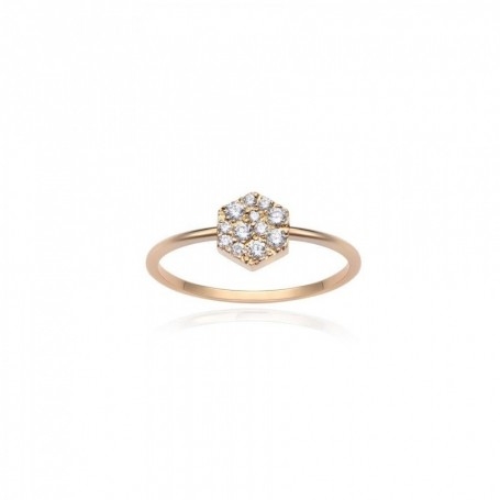 Burato Gioielli Anello Amuleto Yellow