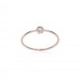 Burato Gioielli Anello White Classic Solitaire