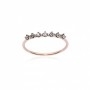 Burato Gioielli Anelli Brown Long Solitaire