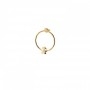 Mono Orecchino Sagoma Bimba In Oro Giallo 9Kt