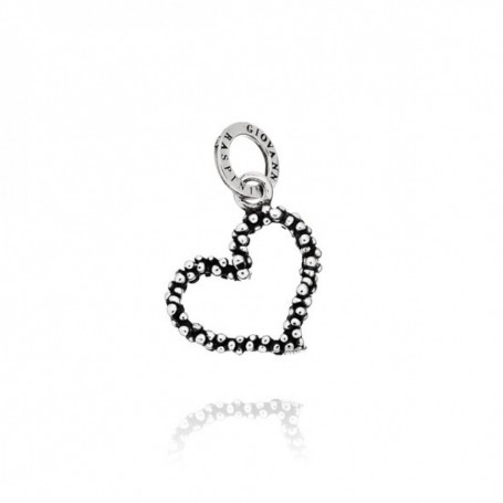 Charm Giovanni Raspini Cuore Mimosa Argento