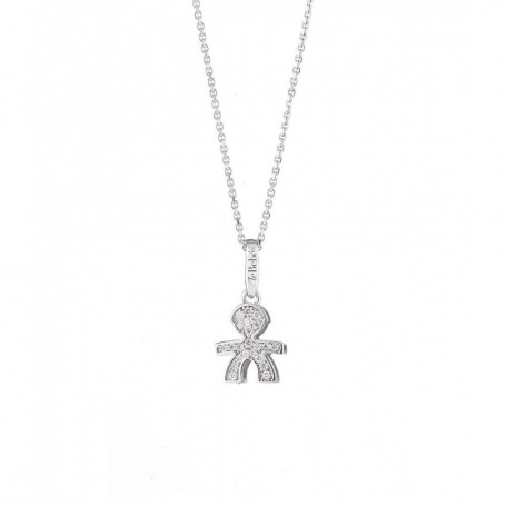 Collana Le Bebè Pavè Bimbo