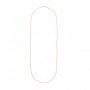 Collana Nanis A Catena "Boules" In Oro Inciso (Lunga)
