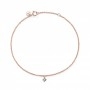 Burato Gioielli Bracciale Brown Solitaire