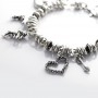 Charm Giovanni Raspini Cuore Mimosa Argento