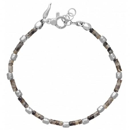 Giovanni Raspini Bracciale Uomo  Tango Labradorite