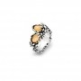 Raspini Anello Daisy Argento Acciaio