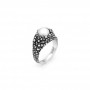 Raspini Anello Mini Drops Argento Acciaio