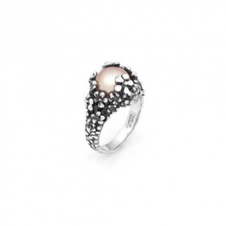 Raspini Anello Blossom Argento Acciaio