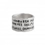 Rubinia Anello fascia grande in Argento