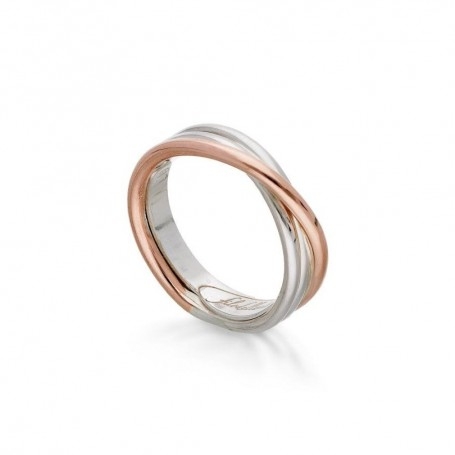 Rubinia Filodellavita Classic 3 fili in Oro Rosa 9kt e Argento