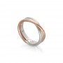 Rubinia Filodellavita Classic 3 fili in Oro Rosa 9kt e Argento
