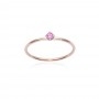 Burato Gioielli Anello Pink Solitaire M