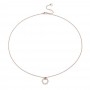 Burato Gioielli Girocolli Amuleto Full Diamonds Pink S