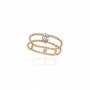 Burato Gioielli Anello Soft Solitaire Y