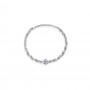 Burato Gioielli Anello Soft White Solitaire White M