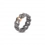Anello ManoJ In Titanio Groumette