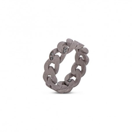 Anello ManoJ In Titanio Groumette