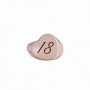 Rubinia Anello Da Mignolo Cuore Obliquo