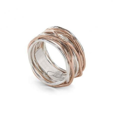 Rubinia Filodellavita Classic 13 Fili In Oro Rosa 9kt E Argento