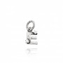 Charm Giovanni Raspini Lettera  E Con Stelle Argento