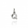 Charm Giovanni Raspini Lettera Q Con Stelle Argento
