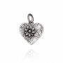 Charm Giovanni Raspini Fiore Nel Cuore Argento