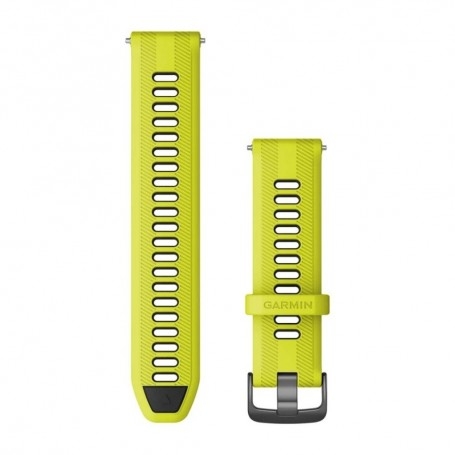 Garmin Cinturino In Silicone Nero E Giallo
