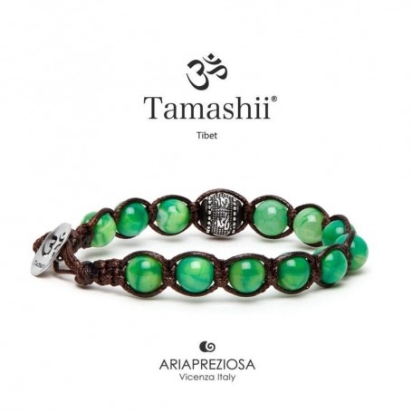 Tamashii Ruota della Preghiera Agata verde menta