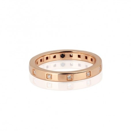 Anello ManoJ In Oro e Diamanti