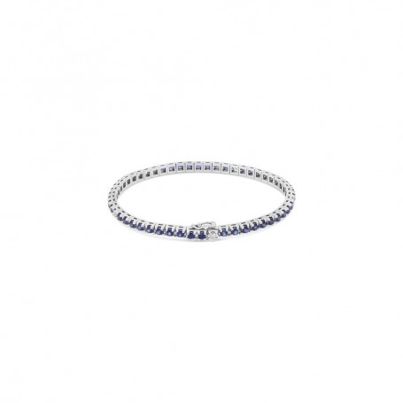 Bracciale Tennis ManoJ In Oro e Pietre Preziose