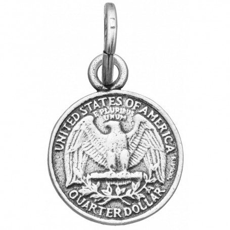 Giovanni Raspini Charm Quarto di dollaro