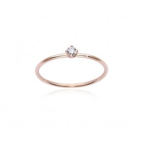 Burato Gioielli Anello White Solitaire L Burato Gioielli Anello White Solitaire L