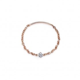 Burato Gioielli Anello Soft White Solitaire M Burato Gioielli Anello Soft White Solitaire M