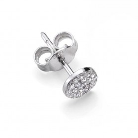 Burato Gioielli Orecchino Singolo Small White Diamonds Burato Gioielli Orecchino Singolo Small White Diamonds