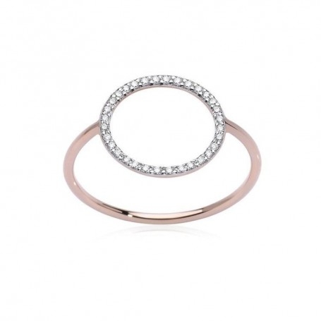 Burato Gioielli Anello White Diamonds Circle