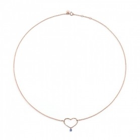 Burato Gioielli Girocolli Blu Heart Burato Gioielli Girocolli Blu Heart