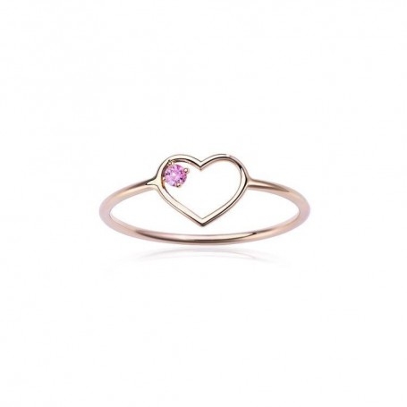 Burato Gioielli Anelli Pink Heart