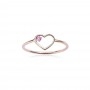 Burato Gioielli Anelli Pink Heart