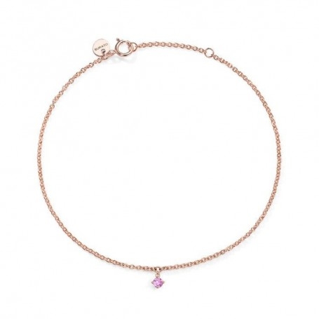 Burato Gioielli Bracciale Pink Solitaire
